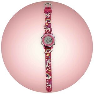 BOGO Unicorn 3D Watch - Dark Pink
